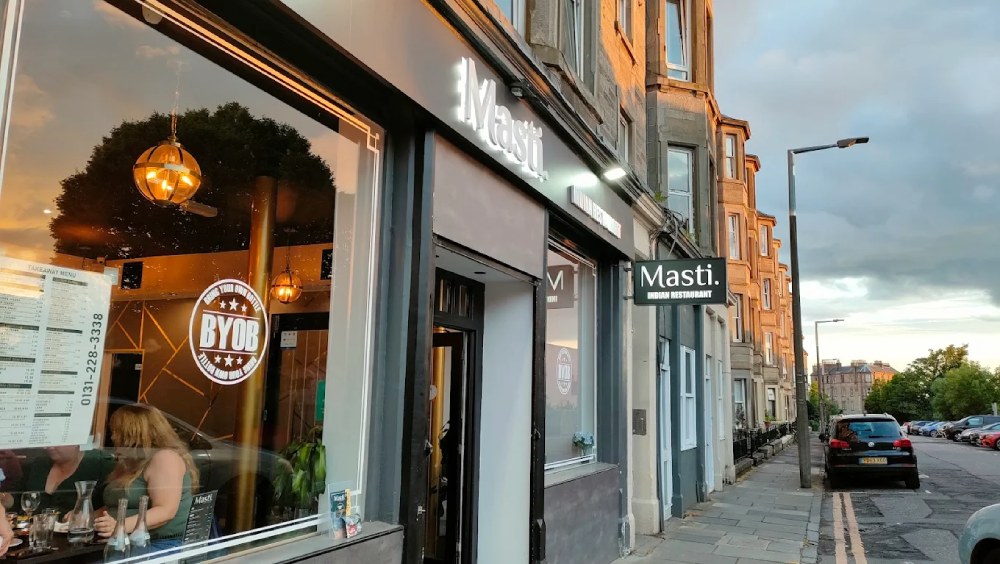 Masti restaurant Edinburgh  Dundee_Terrace