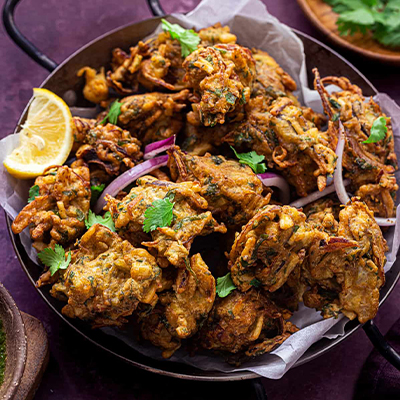 Masti Restaurant Edinburgh Crispy Vegetable Pakora