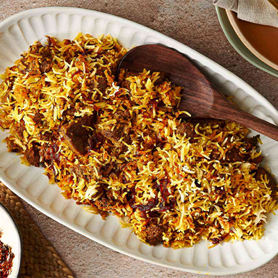 Masti Restaurant Edinburgh Aromatic Lamb Biryani