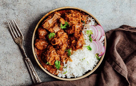 Masti Restaurant Morningside Edinburgh  Well Spiced Lamb Curry